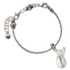 Silver Plated Bible Verse John 3:16 - Silver Plated Twist Rope Bead Charm Dangle with Mini Year 2026 on a large hole bead bracelet Jewelry Ideas and Examples