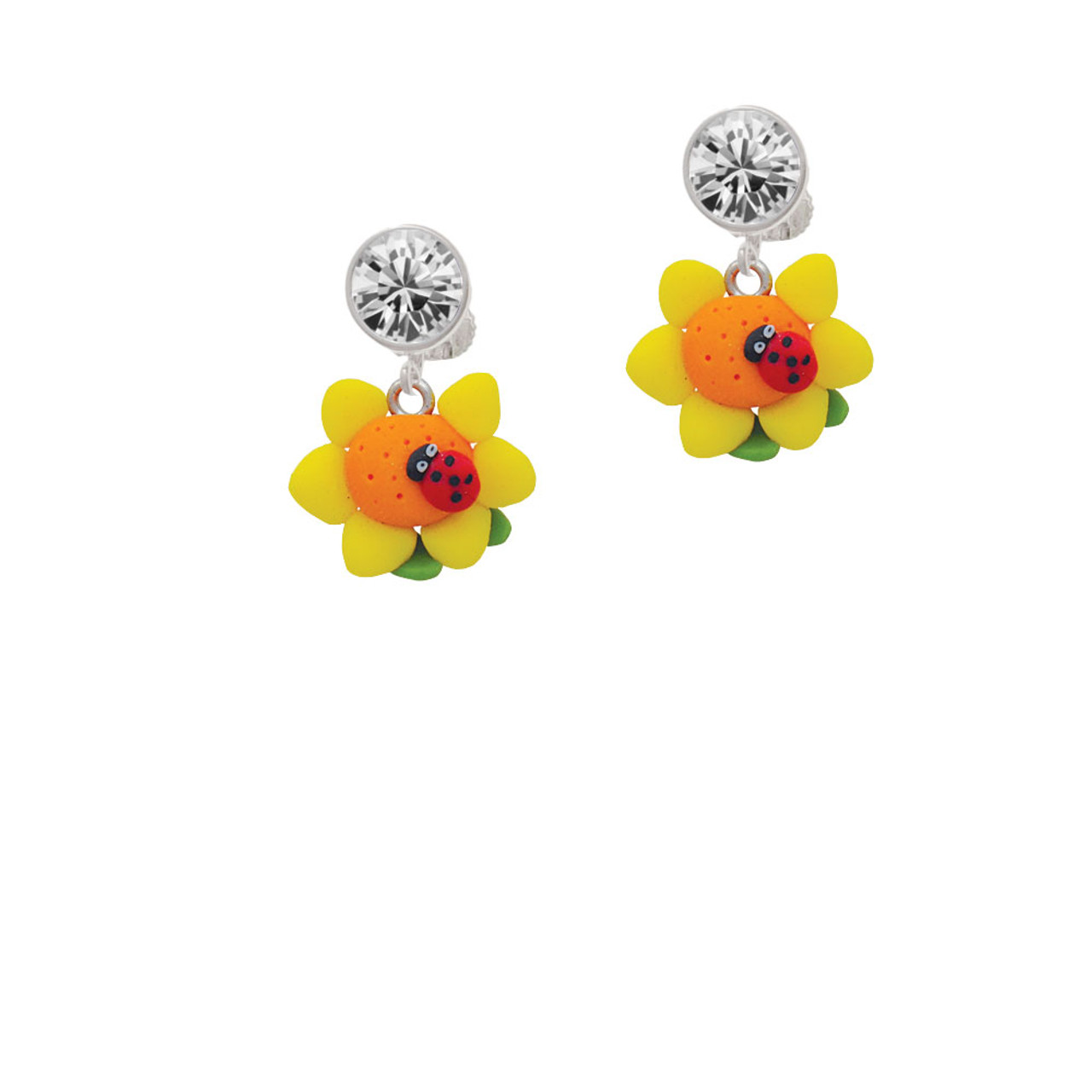 OHINGLT Ladybug Clip on Earrings for Woman India | Ubuy