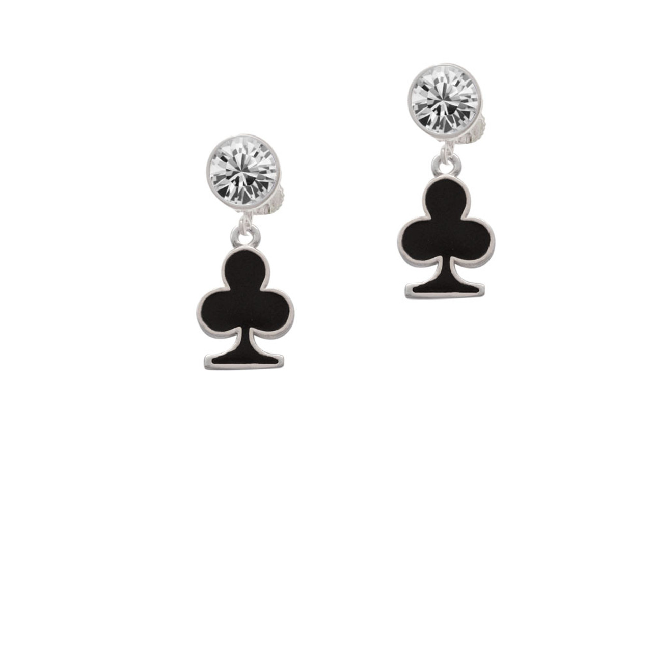 Playing Card Suits Earrings-Pack of 4(spade, club, heart, and diamond) |  eBay