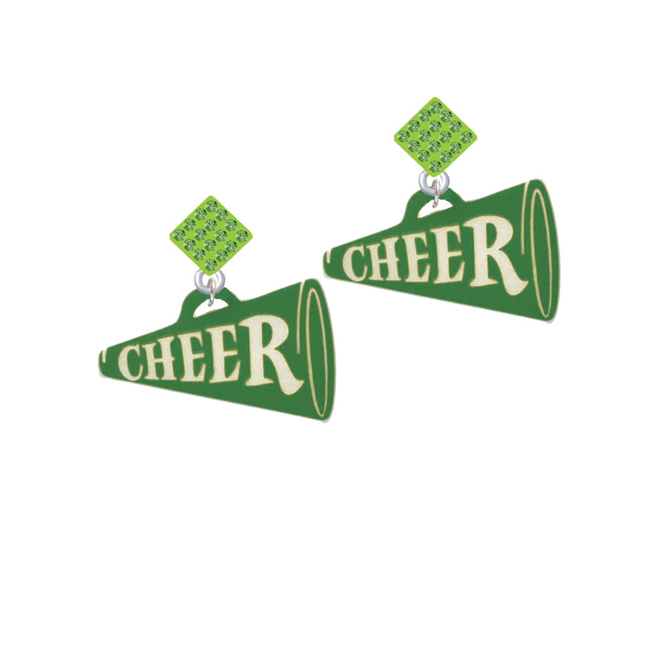 green cheer megaphone