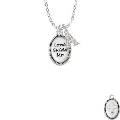 Lord Guide Me Crystal Initial - Sophia Necklace