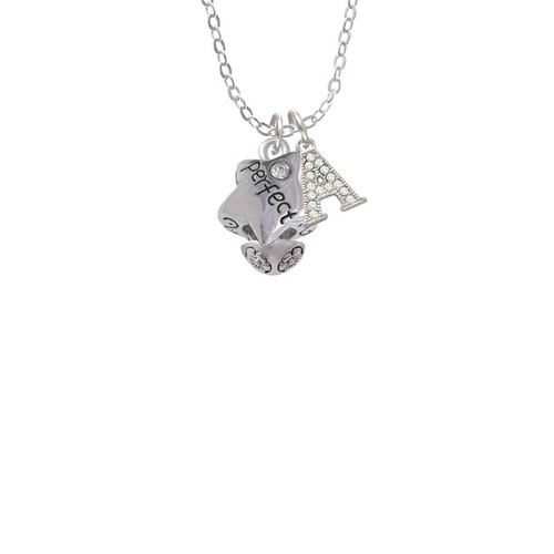 Perfect Star with Crystal Crystal Initial - Sophia Necklace