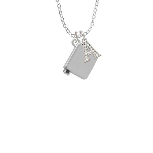 Book Crystal Initial - Sophia Necklace