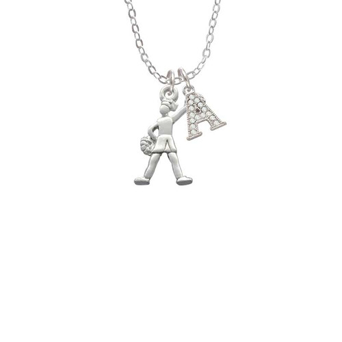 Cheerleader - Standing Crystal Initial - Sophia Necklace