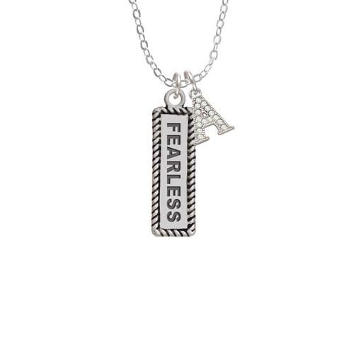 Fearless Crystal Initial - Sophia Necklace