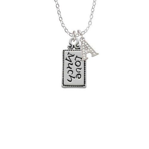 Love Much Crystal Initial - Sophia Necklace