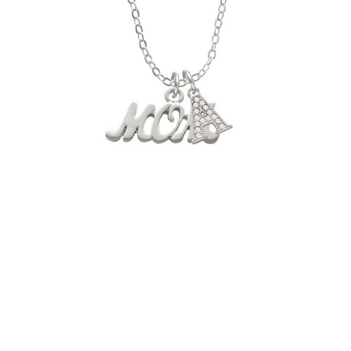 Mom Crystal Initial - Sophia Necklace