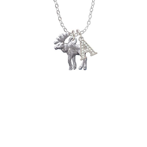 Moose Crystal Initial - Sophia Necklace
