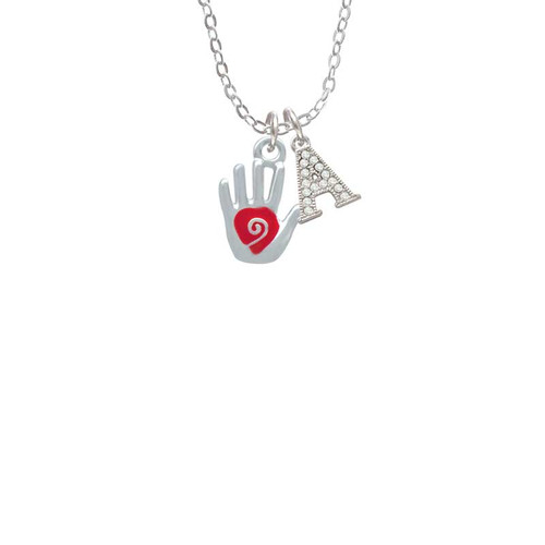 Healing Hand Crystal Initial - Sophia Necklace