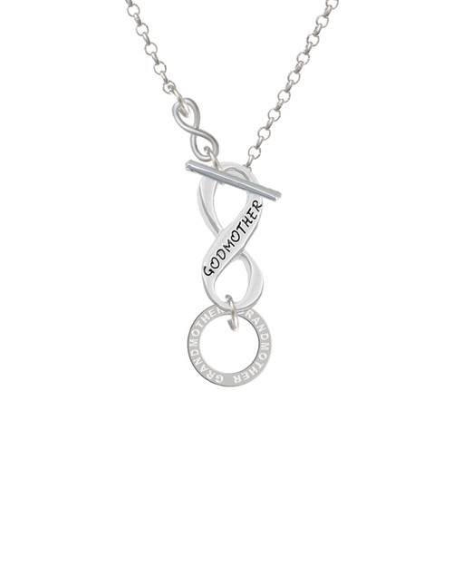 Grandmother Eternity Ring To Infinity Godmother Toggle Necklace