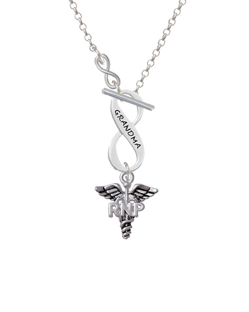 Caduceus - RNP To Infinity Grandma Toggle Necklace