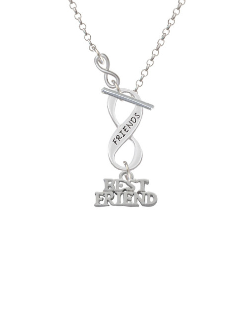 Best Friend To Infinity Friends Toggle Necklace