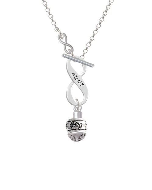 Napoleon's Bee Spinner To Infinity Aunt Toggle Necklace