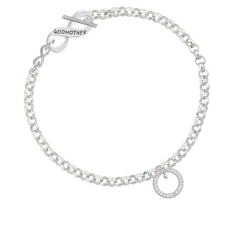 Grandmother Eternity Ring To Infinity Godmother Toggle Bracelet