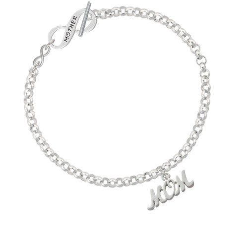 Mom To Infinity Mother Toggle Bracelet