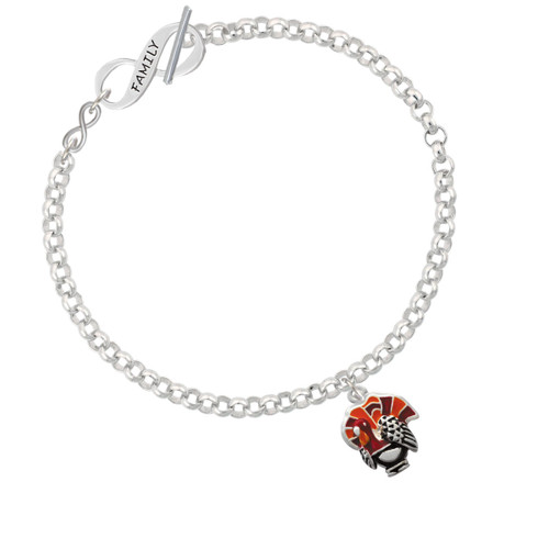 Turkey To Infinity Family Toggle Bracelet