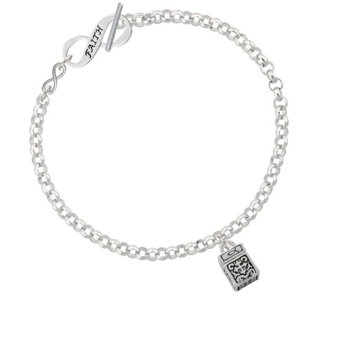 Prayer Box To Infinity Faith Toggle Bracelet