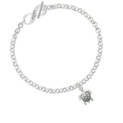 Sea Turtle To Infinity Aunt Toggle Bracelet