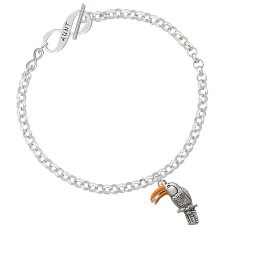 Toucan To Infinity Aunt Toggle Bracelet