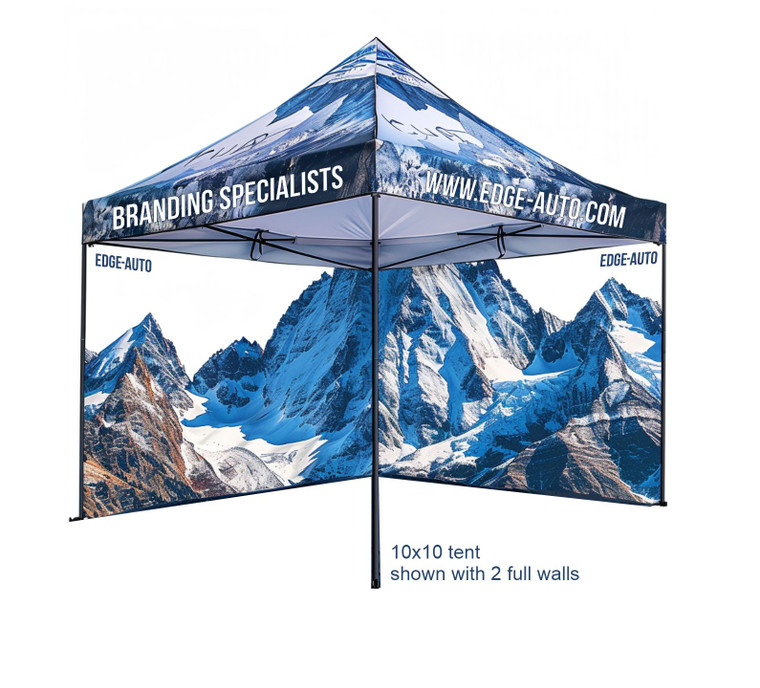 Full Color 10x10 Sublimated Pop Up Tent