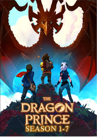 The Dragon Prince Animated Series Season 1-7 Box Set