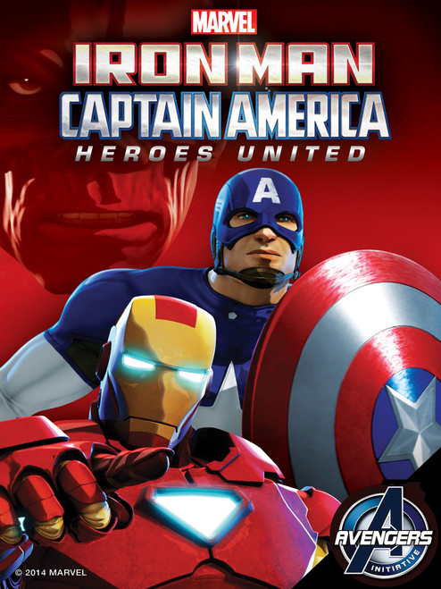 Marvel's Iron Man & Captain America: Heroes United  (2014) DVD