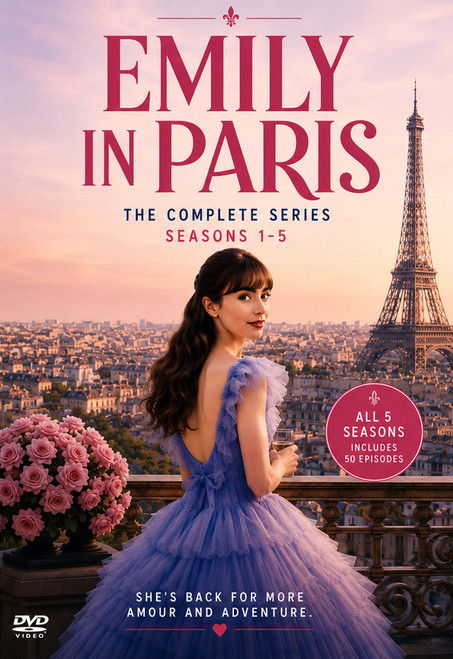 Emily in Paris: The Complete Series Seasons 1-5 (2020-2025) DVD