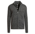 Men's Casual Fleece Lined Full-Zip Sweater Jacket product image