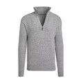 Alta Men's Casual Long Sleeve Half-Zip Mock Neck Sweater Jacket product image