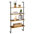 4-Tier Industrial Ladder Shelf product image