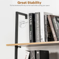 4-Tier Industrial Ladder Shelf product image