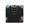 Solid .925 Sterling Silver 3 mm Italian Figaro Link Chain product image