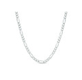 Solid .925 Sterling Silver 3 mm Italian Figaro Link Chain product image