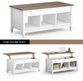 Lift-Top Hidden Compartment Coffee Table product image