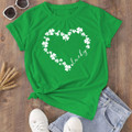Women's Irish Love St. Patrick's Day Graphic T-Shirts product image