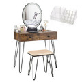 Vanity Table with Touch Switch 3-Color Lighting product image