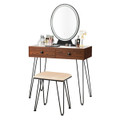 Vanity Table with Touch Switch 3-Color Lighting product image