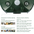 Solar Ultrasonic Animal Repeller  product image
