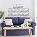 Personalized Home Sweet Home Metal Sign product image