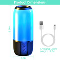 iMounTEK® Wireless Lighted Portable Speaker with Color-Changing Light product image