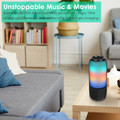 iMounTEK® Wireless Lighted Portable Speaker with Color-Changing Light product image