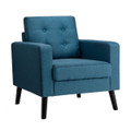 Modern Tufted Fabric Accent Chair product image