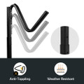 Heavy-Duty Freestanding Dual Storage Rack for Kayaks/Paddleboards product image
