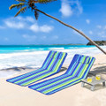 3-Piece Beach Lounge Chair Mat Set product image
