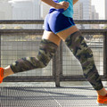  Leg Compression Sleeve with Padded Knee Support (1-Pair) product image