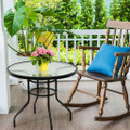 Round 32'' Tempered Glass Patio Table product image