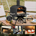 Outdoor Pizza Oven with Anti-Scalding Handles and Foldable Legs product image