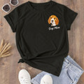 Women's 'Dog Mom' by Breed T-Shirt product image