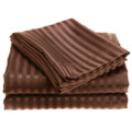 4-Piece Brushed Microfiber Dobby Striped Sheet Set product image