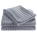 4-Piece Brushed Microfiber Dobby Striped Sheet Set product image